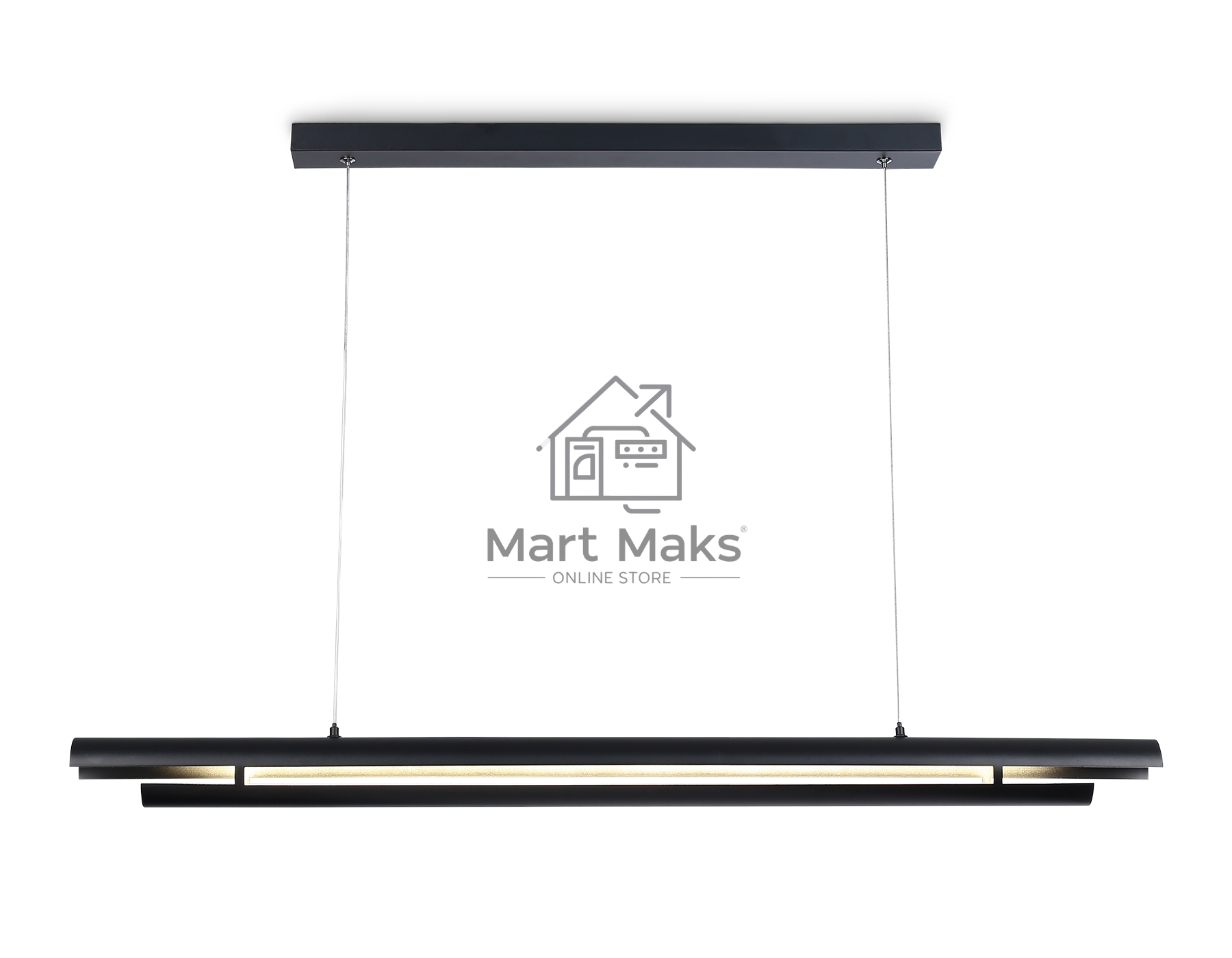 Светильник Ambrella light TN71337 BK черный LED 10W 4200K 945*60*1060