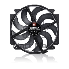 Вентилятор корпусной Noctua NF-A14x25r G2 PWM chromax.black, 140 мм, 1500 об/мин, 22.8 дБ, 4-pin PWM, без подсветки, черный