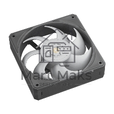 Кулер для корпуса Case Cooler PCCooler F9 R120 BK (120x120x30mm, 4-pin PWM, 114CFM, 42.7dBA, 3000RPM, Black)