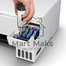 МФУ струйное Epson L3256 (C11CJ67407/C11CJ67414/C11CJ67421/C11CJ67519/C11CJ67504/C11CJ67524/C11CJ67516), A4 цветное, печ. до 10 стр/мин. (ч/б) до 5 стр/мин. (цвет), 1440 x 5760 dpi (печать) 1200x2400dpi (скан.), USB, Wi-Fi