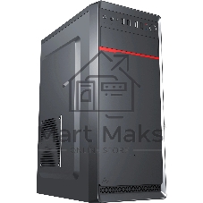 Компьютерный корпус Digma DCC-MD302 черный без БП ATX 1x80мм 3x120мм 2xUSB 2.0 2xUSB 3.0 audio