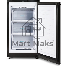Морозильная камера Бирюса B412 черный, 80л, 3 ящика