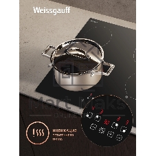 Варочная поверхность Weissgauff HV 640 BAT черный