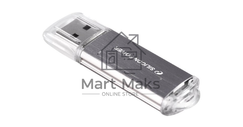 Флешка USB R/W R/W 16Gb Ultima II-I Series SP016GBUF2M01V1S USB2.0 серебристый