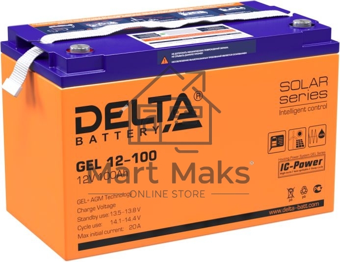 Батарея для ИБП Delta GEL 12-100 12В 100Ач