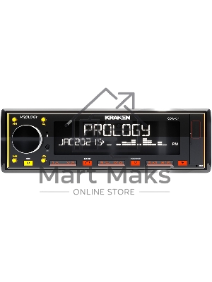 Автомагнитола Prology CDA-8.1 KRAKEN 1DIN 8x65Вт