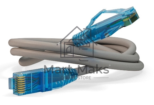 Патч-корд Hyperline PC-LPM-UTP-RJ45-RJ45-C6-10M-LSZH-GY Патч-корд U/UTP, Cat.6, LSZH, 10 м, серый