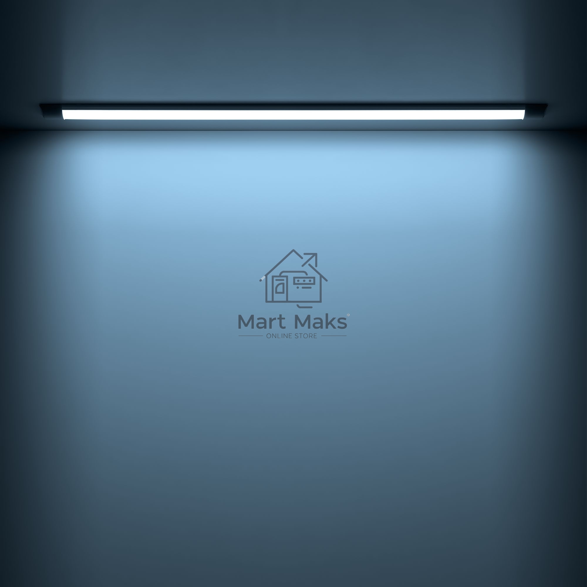 Светильник светодиодный IP40 1200*76*24мм 36W 3260lm 6500K WLF-2 сталь