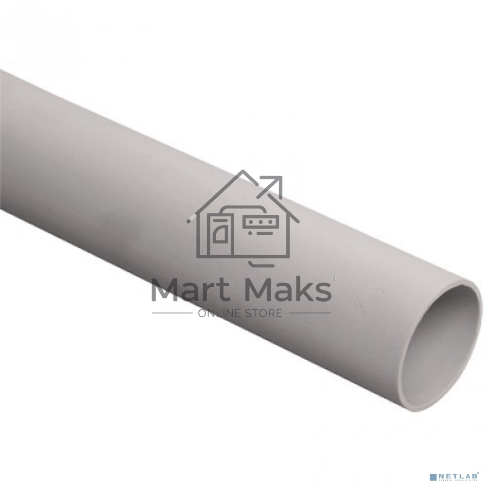 Труба гладкая жесткая ПВХ d32мм (дл.3м) ИЭК CTR10-032-K41-030I