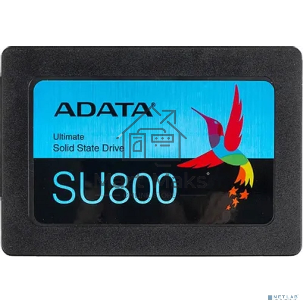 Накопитель SSD ADATA SU800, 1Tb, SATA III, 2.5