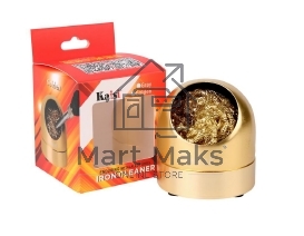 Губка металлическая для чистки наконечников паяльника Kaisi Golden
