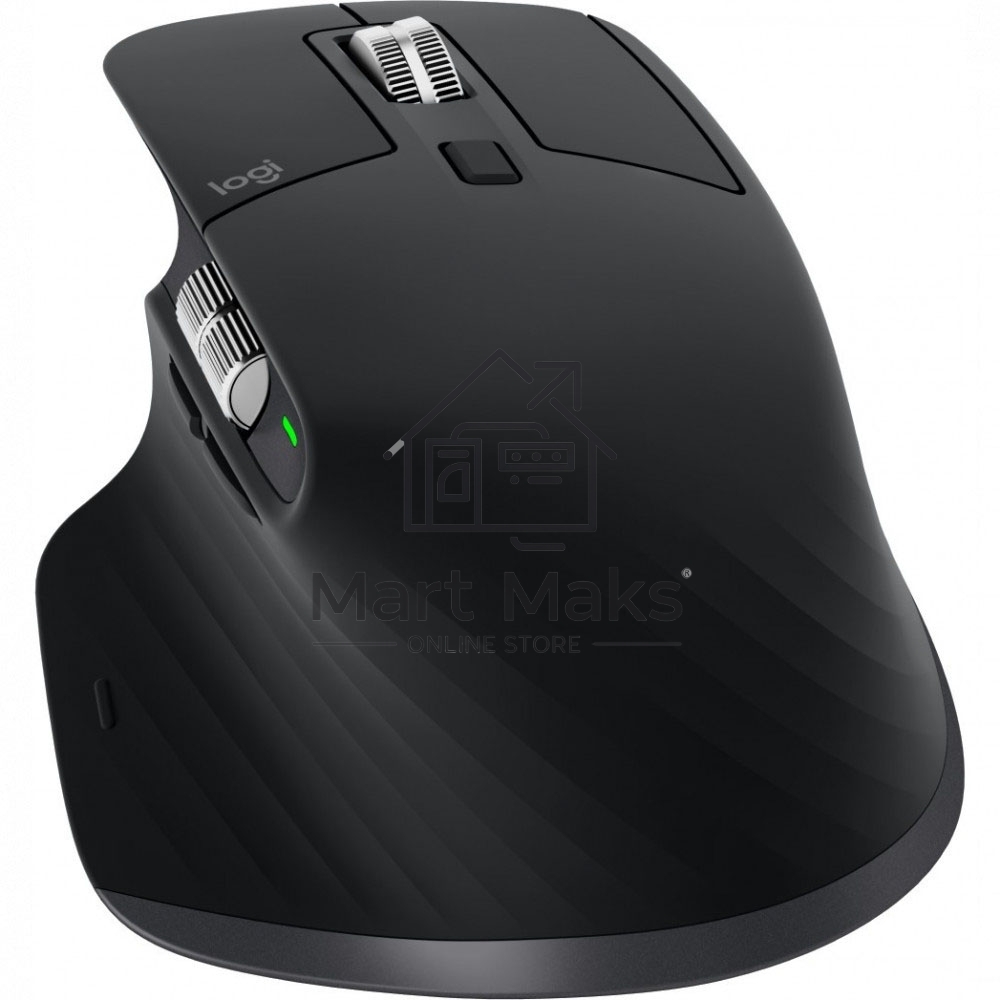 Мышь беспроводная Logitech MX Master 3s графитовый, 8000 dpi, радиоканал, Bluetooth, USB, кнопки - 7