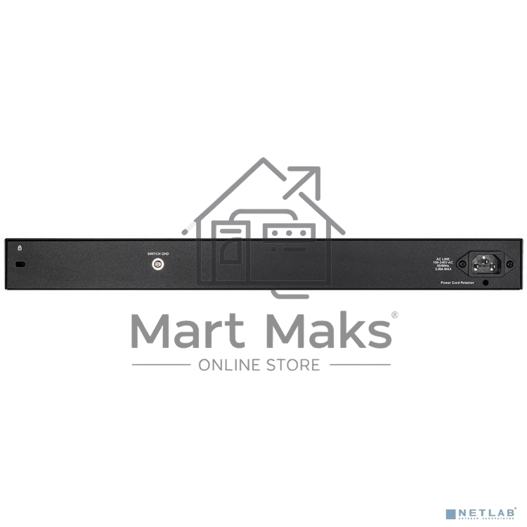 Настраиваемый L2 коммутатор D-Link DGS-1210-28MP/F3A с 24 портами 10/100/1000Base-T и 4 комбо-портами 100/1000Base-T/SFP (24 порта PoE 802.3af/at, PoE-бюджет 193 Вт)