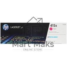 Картридж лазерный HP 415X W2033X пурпурный для HP LJ M454/MFP M479 (6000 стр.)