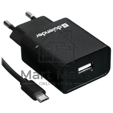 Сетевой адаптер Defender 1xUSB,5V/2.1А, кабель micro-USB (UPC-11)