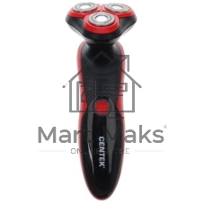 Электробритва Centek CT-2168 (красный) ротор 3D, влажное бритье, 3 плав.головки, 2-ные лезвия, до 50 мин раб