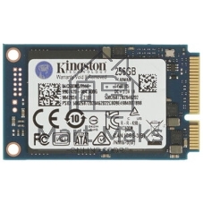 Накопитель SSD Kingston KC600, 256Gb, mSATA, R/W 550/500