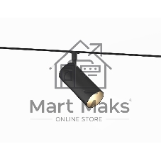 Трековый светильник GL2310 BK черный IP20 18W 3CCT 3000/4200/6400K 48V D55*120