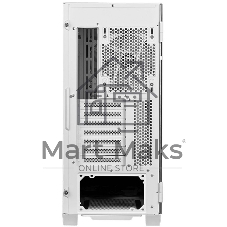 Компьютерный корпус MSI MPG VELOX 100R белый, Global, 2xUSB 3.0, 1xType C, 4x120мм ARGb Fan, ARGb