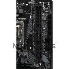 Материнская плата GIGABYTE H610M S2H V2, LGA1700, Intel H610, 2xDDR5, 4xSATA, 1xM.2, 1xPCIe 4.0 x16, DisplayPort, HDMI, D-Sub, 1x1Gb LAN, 3x3.5 мм, 7.1, microATX
