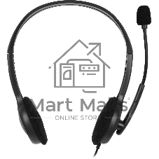 Гарнитура Logitech H111 чёрный, проводная, 3.5 мм