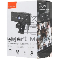 Веб-камера Creative Live! Cam 4K 3840x2160, 30 кадр/с, USB Type-A, микрофон, шторка приватности, универсальное крепление
