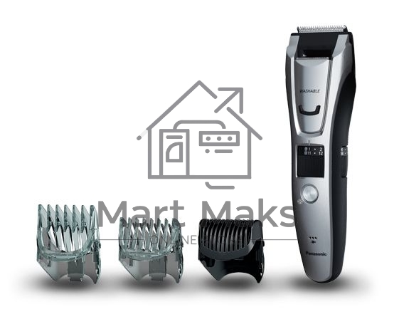 Машинка для стрижки Panasonic ER-GB80-S520 серебристый (насадок в компл:3шт)