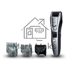 Машинка для стрижки Panasonic ER-GB80-S520 серебристый (насадок в компл:3шт)