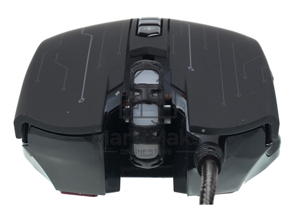 Мышь проводная A4Tech Bloody Q82 черный, 3200 dpi, USB, кнопки - 8