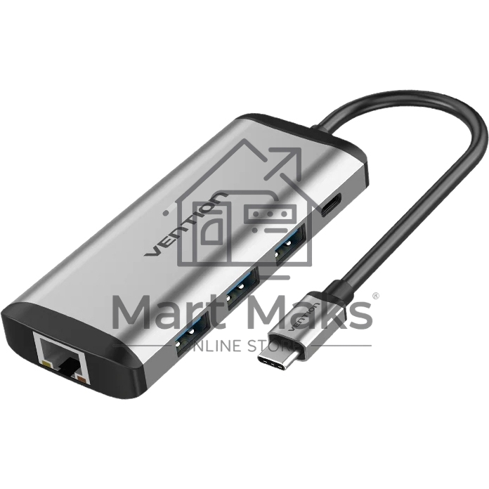 Мультифункциональный хаб Vention USB Type C 9 в 1