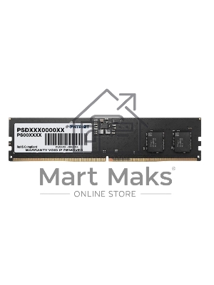Оперативная память Patriot Signature, DDR5, 16Gb (1x16 Gb), 5600 MHz, CL46, DIMM