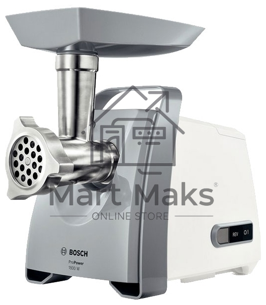 Мясорубка Bosch ProPower MFW66020 1800Вт белый/серый