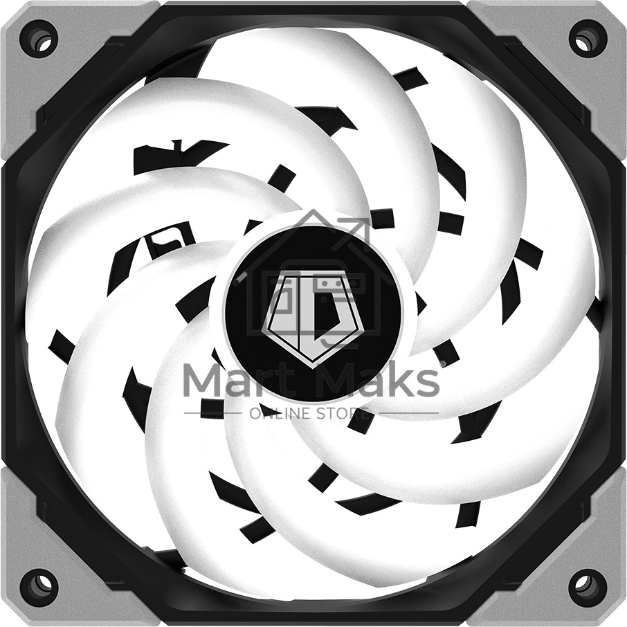 Вентилятор для корпуса ID-Cooling NO-12015-XT-ARGB черный, 120 мм, 2000 об/мин, 31.2 дБ, 4 pin