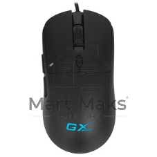 Мышь проводная Genius Scorpion M500 черный, 3200 dpi, USB, кнопки - 6