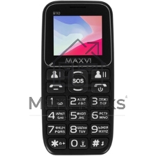 Мобильный телефон Maxvi B110 черный