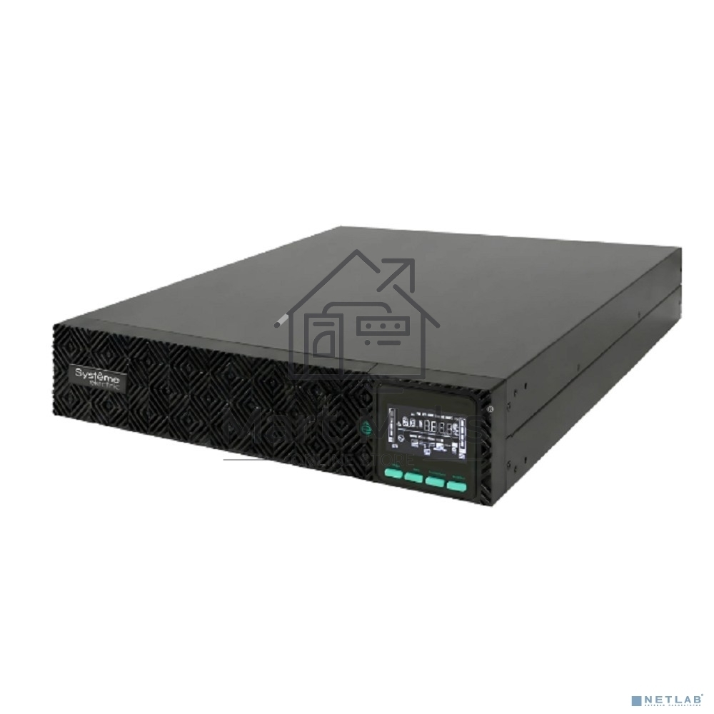Источник бесперебойного питания Systeme Electriс SRV SRVSE1KRIG2 1000Вт 1000ВА черный Gen 2