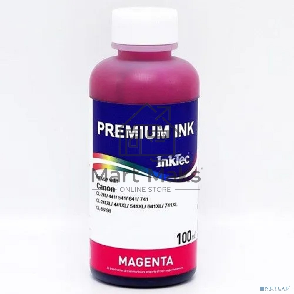 Чернила Canon CL-441/441CXL, C5041 (InkTec) M, 0,1л (оригинальная фасовка)