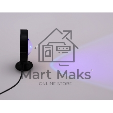 Атмосферная светодиодная настольная лампа Ambrella light DE8383 BK черный LED RGB 3W (ПДУ RGB)