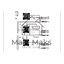 Усилитель GS11801 RGB 24A 12V 288W/ 24V 576W