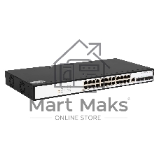 Коммутатор Управляемый PoE уровня 2+ SNR-S5110G-24TX-POE