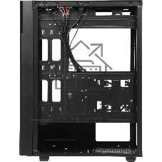 Компьютерный корпус Accord 3312 черный без БП ATX 2xUSB2.0 1xUSB3.0 audio bott PSU