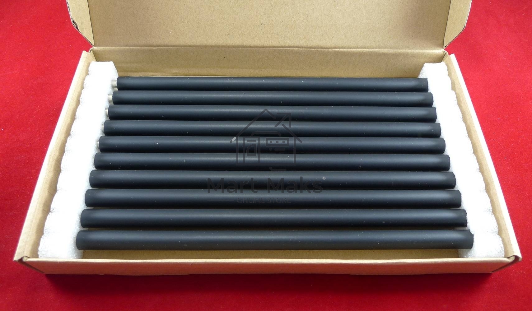Вал проявки (Developer Roller) HP CLJ CP1215/CP1515/CP1525/CP2025/M251/M276/M351/M375/M451/M476/CM1415, Canon LBP-7200c/7600/7660/7680/MF8330/8340/8380/8580 (ELP, Китай) 10штук 