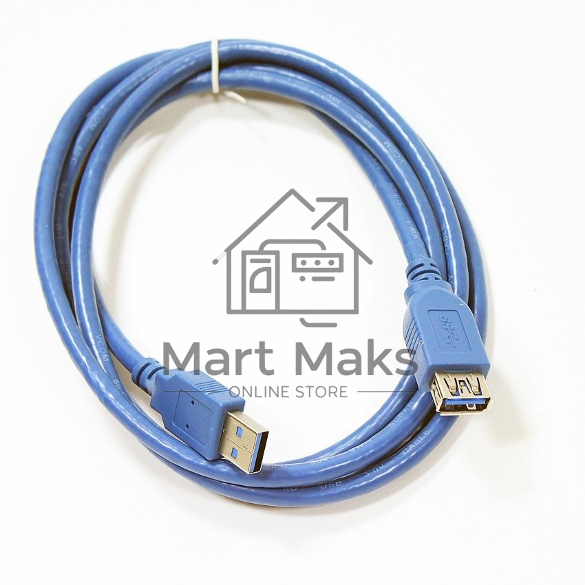 Кабель VCOM VUS7065-1.8M Кабель удлинительный USB3.0 Am-Af 1,8m