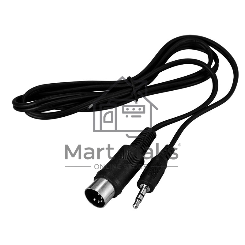 Шнур DIN 5 Pin - Stereo 3,5 мм, длина 1,2 метра Rexant