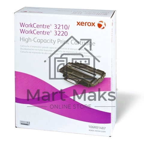 Картридж лазерный Xerox 106R01487 черный для Xerox WC 3210/3220 (4100 стр)(Channels)