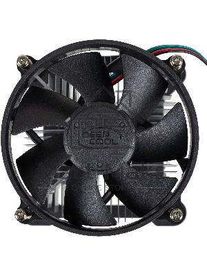 Кулер для процессора DEEPCOOL CK-11508 PWM черный, 92 мм, алюминий, 2200 об/мин, 30.1 дБ, 4 pin, 65 Вт, 70 мм