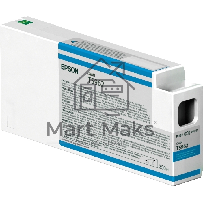 Картридж струйный Epson C13T596200 голубой (350 мл) для Stylus Pro 7900/9900
