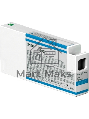 Картридж струйный Epson C13T596200 голубой (350 мл) для Stylus Pro 7900/9900