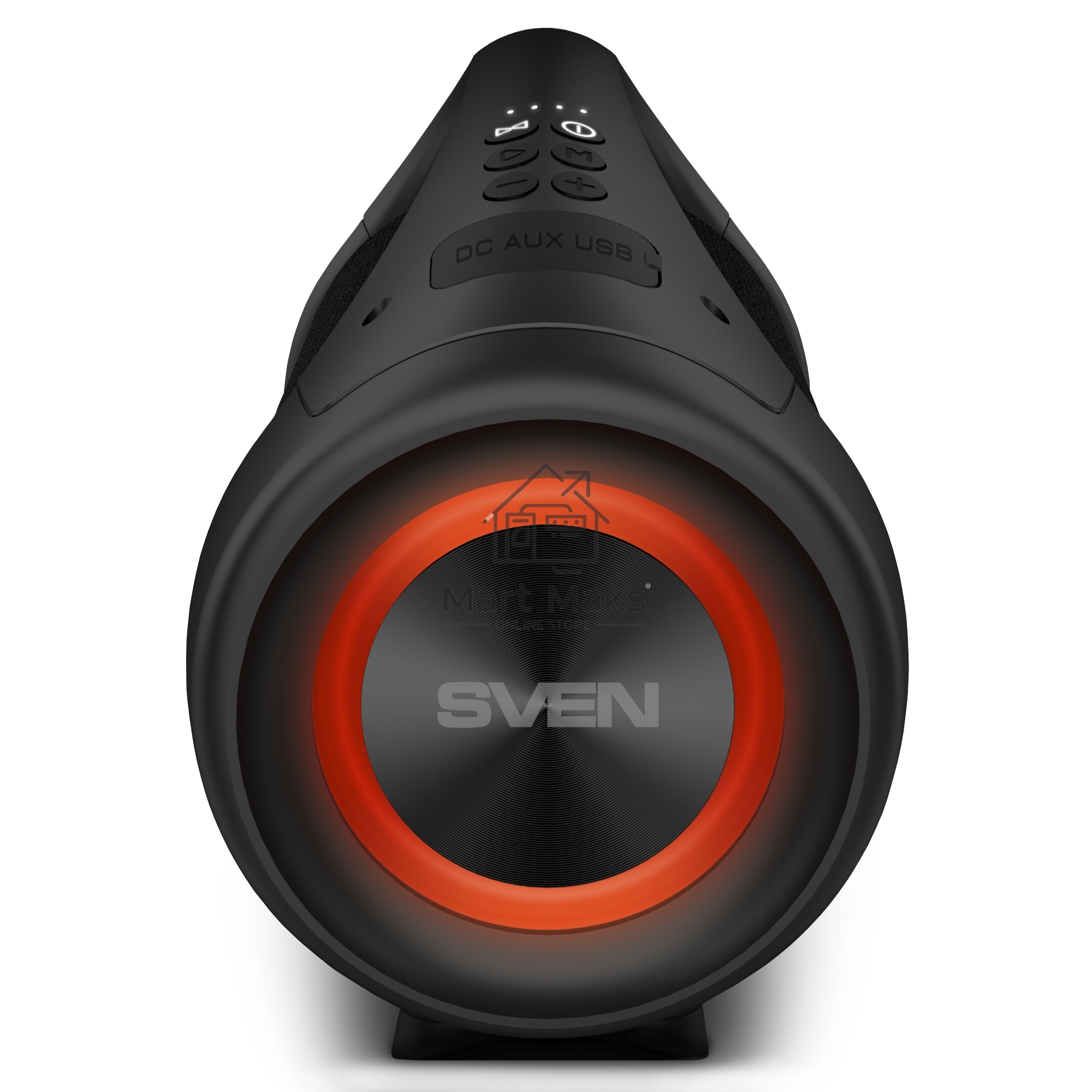 Колонки Sven 370 2.0 чёрные (2x2W, USB, RGB подсветка)