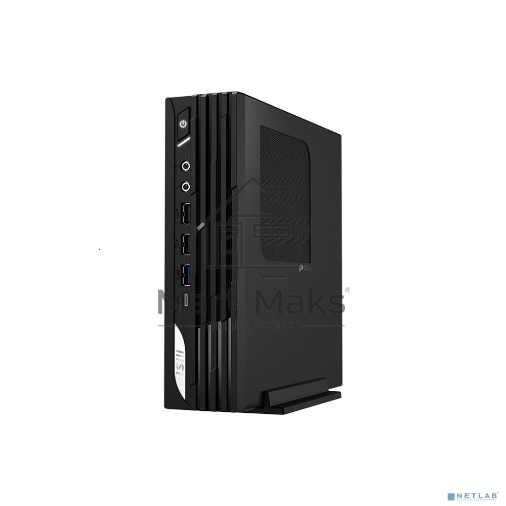 Мини-ПК MSI Pro DP21 13M Mini Core i3-14100 (3.5GHz), NoMemory, noHDD, noSSD, Intel UHD Graphics 730, noDVD, WiFi, BT, 120W, VESA, COM Port, no keyboard&mouse, noOS, 1y war-ty (936-B0A431-237)